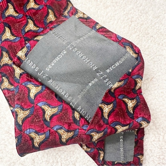 J.Z Richards 100% silk tie - Picture 3 of 5